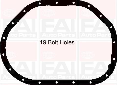 FAI AutoParts SG421A - Gasket, oil sump car-mod.net