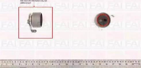 FAI AutoParts T9446 - Tensioner Pulley, timing belt car-mod.net