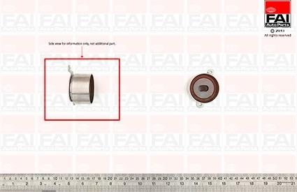 FAI AutoParts T9417 - Tensioner Pulley, timing belt car-mod.net