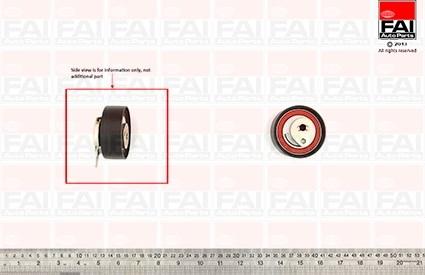 FAI AutoParts T9488 - Tensioner Pulley, timing belt car-mod.net