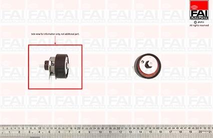 FAI AutoParts T9356 - Tensioner Pulley, timing belt car-mod.net
