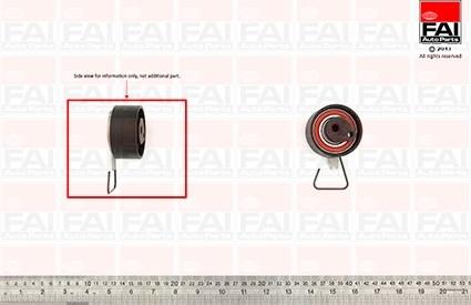 FAI AutoParts T9351 - Tensioner Pulley, timing belt car-mod.net