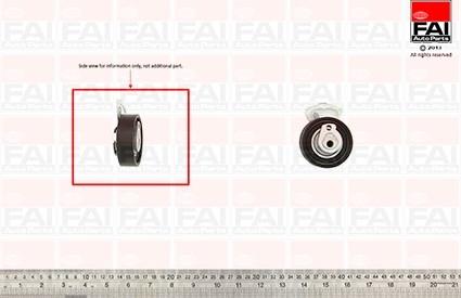 FAI AutoParts T9357 - Tensioner Pulley, timing belt car-mod.net