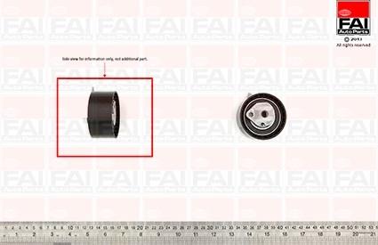 FAI AutoParts T9369 - Tensioner Pulley, timing belt car-mod.net