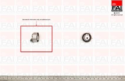 FAI AutoParts T9301 - Tensioner Pulley, timing belt car-mod.net