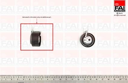 FAI AutoParts T9386 - Tensioner Pulley, timing belt car-mod.net