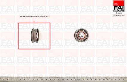 FAI AutoParts T9243 - Tensioner Pulley, timing belt car-mod.net