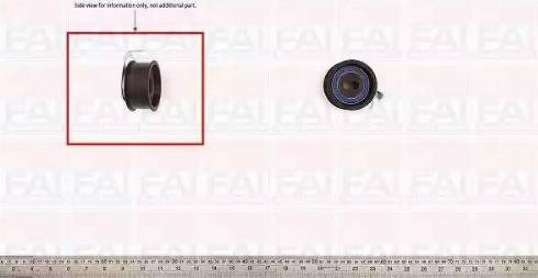 FAI AutoParts T9254 - Tensioner Pulley, timing belt car-mod.net