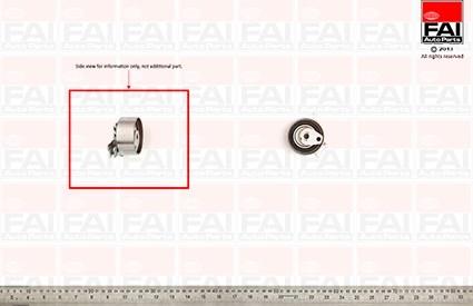 FAI AutoParts T9258 - Tensioner Pulley, timing belt car-mod.net