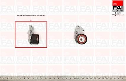 FAI AutoParts T9266 - Tensioner Pulley, timing belt car-mod.net