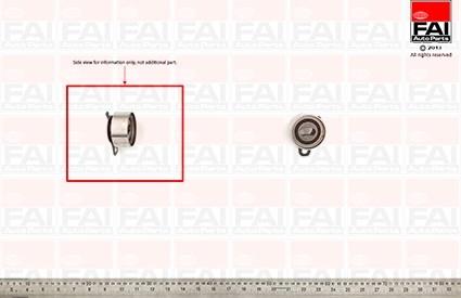 FAI AutoParts T9288 - Tensioner Pulley, timing belt car-mod.net