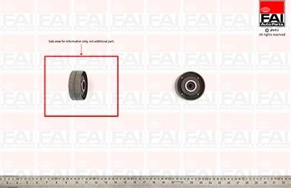 FAI AutoParts T6910 - Deflection / Guide Pulley, timing belt car-mod.net