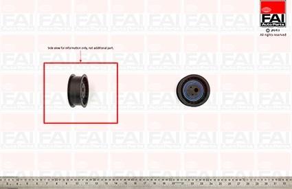 FAI AutoParts T6810 - Tensioner Pulley, timing belt car-mod.net