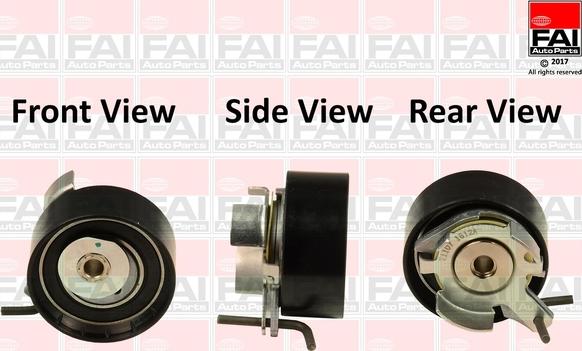 FAI AutoParts T1107 - Tensioner Pulley, timing belt car-mod.net
