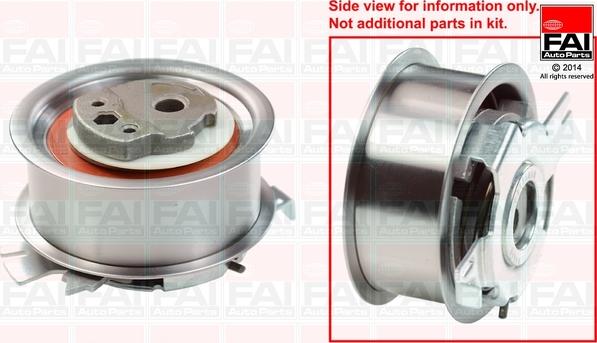 FAI AutoParts T1236 - Tensioner Pulley, timing belt car-mod.net