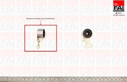 FAI AutoParts T3558 - Tensioner Pulley, timing belt car-mod.net