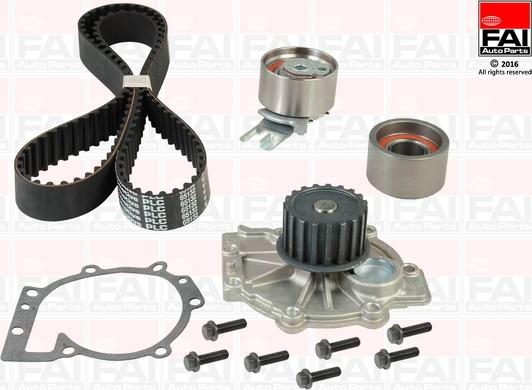 FAI AutoParts TBK458-6397 - Water Pump & Timing Belt Set car-mod.net
