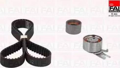 FAI AutoParts TBK458 - Timing Belt Set car-mod.net