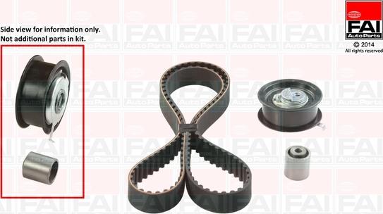 FAI AutoParts TBK409 - Timing Belt Set car-mod.net