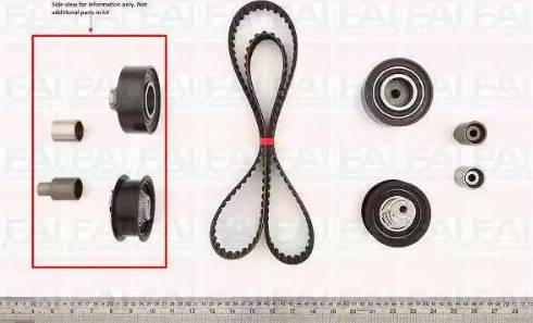 FAI AutoParts TBK146 - Timing Belt Set car-mod.net