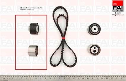 FAI AutoParts TBK110 - Timing Belt Set car-mod.net