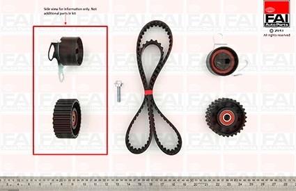 FAI AutoParts TBK125 - Timing Belt Set car-mod.net