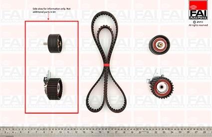 FAI AutoParts TBK174 - Timing Belt Set car-mod.net