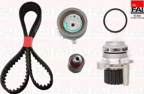 FAI AutoParts TBK345-6438 - Water Pump & Timing Belt Set car-mod.net