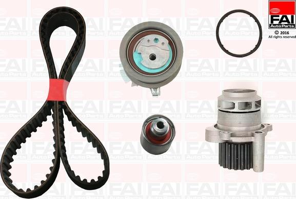 FAI AutoParts TBK345-6437 - Water Pump & Timing Belt Set car-mod.net