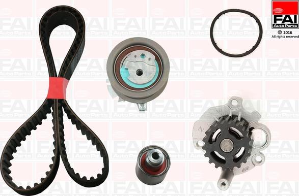 FAI AutoParts TBK345-6306 - Water Pump & Timing Belt Set car-mod.net