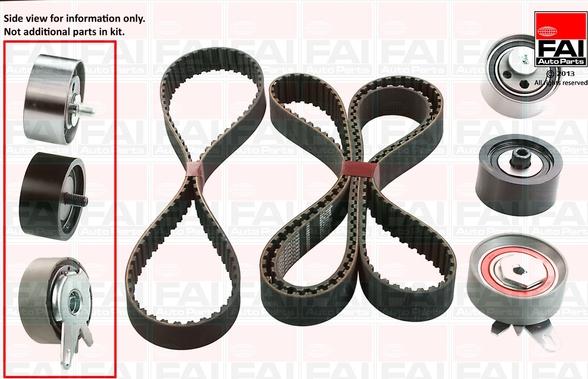 FAI AutoParts TBK336 - Timing Belt Set car-mod.net