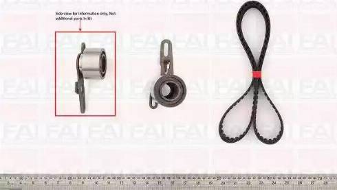 FAI AutoParts TBK26 - Timing Belt Set car-mod.net