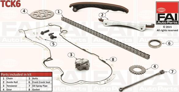 FAI AutoParts TCK6 - Timing Chain Kit car-mod.net
