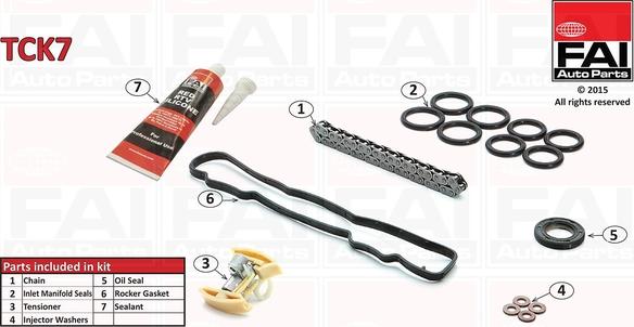 FAI AutoParts TCK7 - Timing Chain Kit car-mod.net