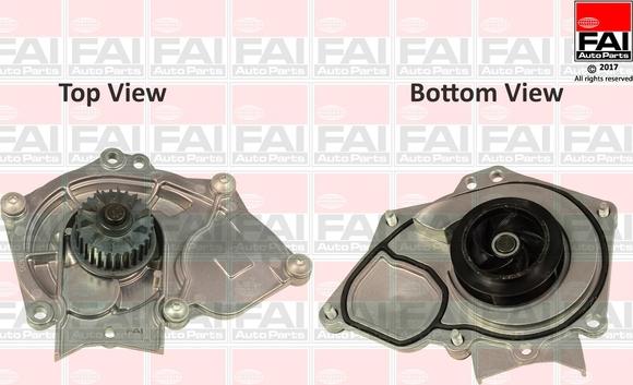 FAI AutoParts WP6656 - Water Pump car-mod.net