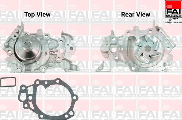 FAI AutoParts WP6326 - Water Pump car-mod.net