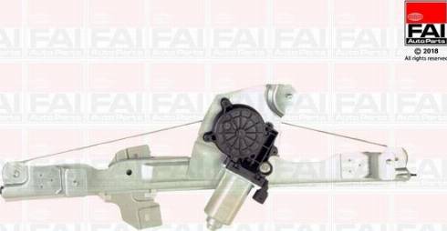 FAI AutoParts WR321M - Window Regulator car-mod.net