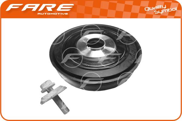 FARE-CO 4278C - Belt Pulley, crankshaft car-mod.net