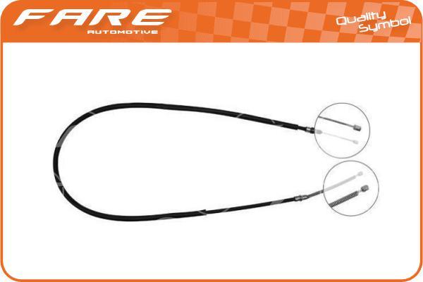 FARE-CO 18816 - Cable, parking brake car-mod.net