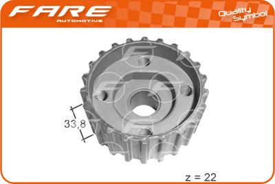 FARE-MX 10572 - Crankshaft Gear car-mod.net