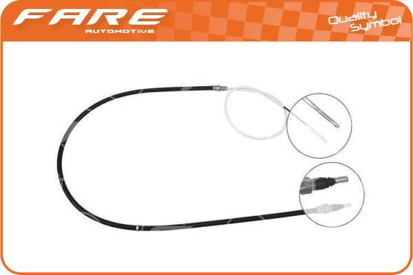 FARERCH 19254 - Cable, parking brake car-mod.net