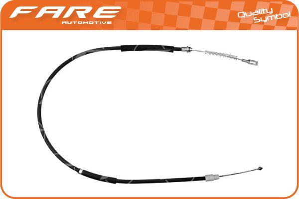 FARERCH 17968 - Cable, parking brake car-mod.net