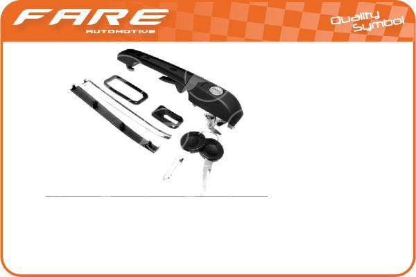 FARERCH 32255 - Door Handle car-mod.net