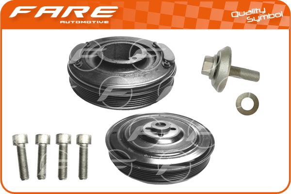FARERCH 2563C - Belt Pulley, crankshaft car-mod.net