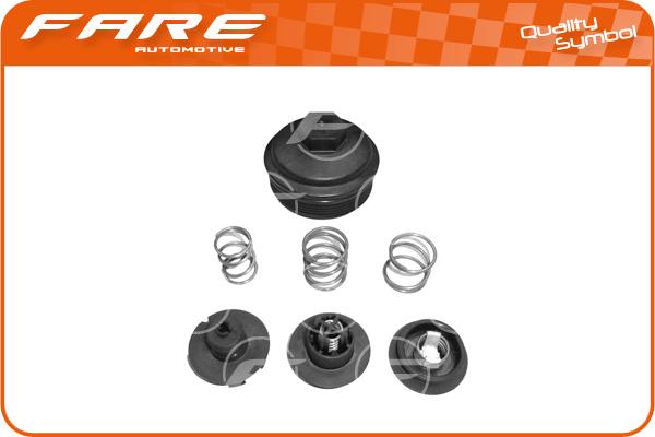 FARE SA 9928 - Cap, oil filter housing car-mod.net