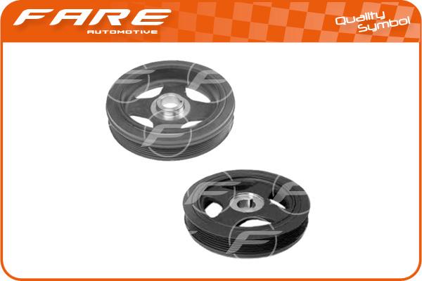 FARE SA 4933 - Belt Pulley, crankshaft car-mod.net