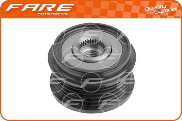 FARE SA 4332 - Pulley, alternator, freewheel clutch car-mod.net