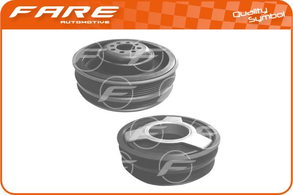FARE SA 4257 - Belt Pulley, crankshaft car-mod.net