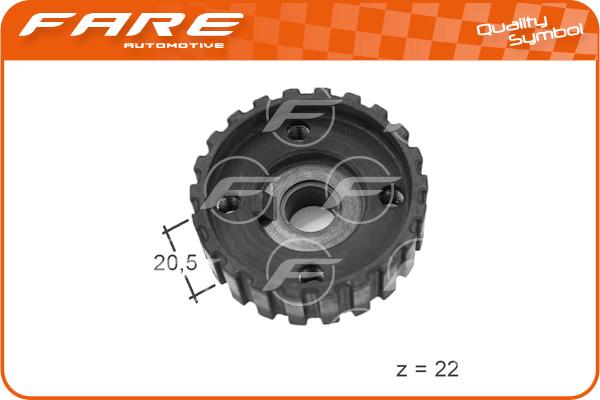 FARE SA 10569 - Crankshaft Gear car-mod.net