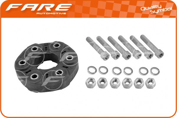 FARE SA 10730 - Flexible disc, propshaft joint car-mod.net